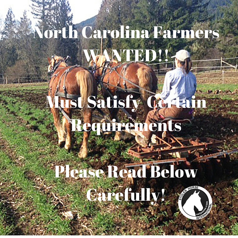 North Carolina Farmers WANTED!!Must Satisfy CertainRequirementsPlease Read Below Carefully!.jpg